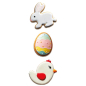 Preview: Ausstecher Set - Ostern