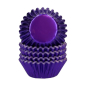 Preview: Mini Cupcake Backförmchen - Metallic Purple