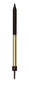 Preview: Candles - Black and Gold - 9.5cm