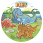 Preview: Edible Disc - Dinosaur 20cm