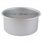 Preview: Loose Bottom Round Cake Pan Set -  6, 8, 10-Inch