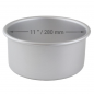 Preview: Cake Pan Round with Loose Bottom - 11 x 3inch (279 x 76mm)