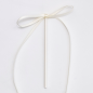 Preview: Ribbon Bow Toppers - White