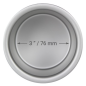 Preview: Round Cake Pan - 3in x 3in (7.6 x 7.6cm)