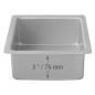 Preview: Bakeware Square - 6inx6inx3in (15.2x15.2x7.62cm)