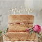 Preview: Cake Topper aus Holz - Mr & Mr