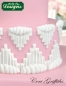 Preview: Silicone Mould - Serrated V's