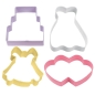 Preview: Cookie Cutter Set - Wedding Theme