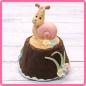 Preview: Silicone Mould - Garden Snail and Toad Stools
