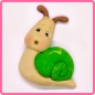 Preview: Silicone Mould - Garden Snail and Toad Stools