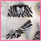 Preview: Designer Matte - Zebra Muster