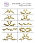 Preview: Cutter Set - Filigree Cake Texture