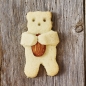 Preview: Ausstecher - Knuddel Teddy 10cm