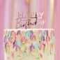 Preview: Acrylic Cake Topper - Happy Birthday - Pink