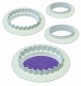 Preview: Plain & Fluted Oval Cutters / Set of 4
