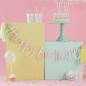 Preview: Bunting - Happy Birthday with Tassels / Pearlescent