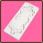Preview: Silicone Mould Decorative Plaque Rectangle Hearts