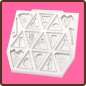 Preview: Silicone Mould - Bunting for Boys