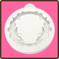Preview: Silicone Mold Miniature Frame Floral Circle