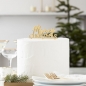 Preview: Acrylic Cake Topper - Merry Christmas - Gold