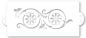 Preview: Stencil 09 Transparent 125mm x 260mm
