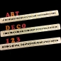 Preview: Tappit Cutter - Alphabet and Number Upper Case Art Deco