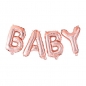 Preview: Luftballon Girlande - BABY - Rose Gold