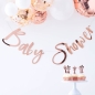 Preview: Girlande - Baby Shower - Rose Gold