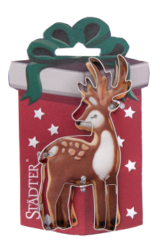 Ausstecher mit Prägung - Hirsch