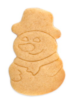 Preview: Ausstecher mit Prägung - Schneemann