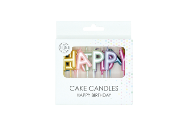Preview: Candles - Happy Birthday - Pearl