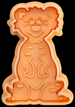 Ausstecher mit Auswerfer und Prägung - Erdmännchen