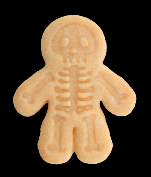 Preview: Ausstecher mit Auswerfer und Prägung - Skelett