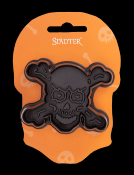 Ausstecher mit Auswerfer und Prägung - Totenkopf