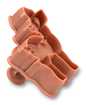 Preview: Ausstecher mit Auswerfer und Prägung - Rehkitz