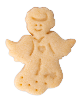 Preview: Ausstecher mit Auswerfer und Prägung - Engel