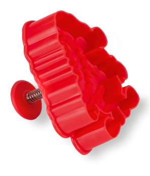 Preview: Ausstecher mit Auswerfer und Prägung - Nikolaus