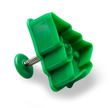 Preview: Ausstecher mit Auswerfer und Prägung - Weihnachtsbaum