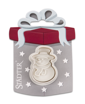 Ausstecher mit Auswerfer und Prägung - Schneemann