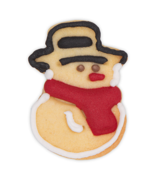 Preview: Ausstecher mit Auswerfer und Prägung - Schneemann