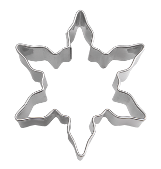 Preview: Ausstecher auf Karte - Eiskristall