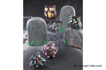 Silicone Mould Choco Owl