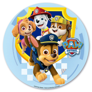 Tortenaufleger aus Esspapier - Paw Patrol 20cm