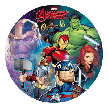 Edible Disc - AVENGERS 20cm