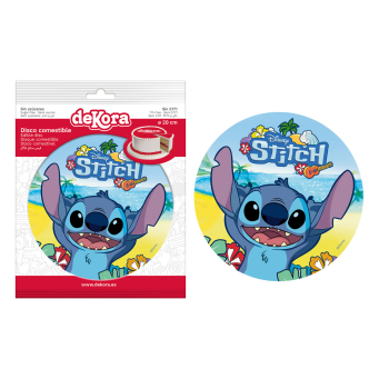 Preview: Tortenaufleger aus Esspapier - Stitch 20cm