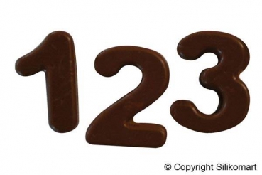 Silicone Mould Choco - 123