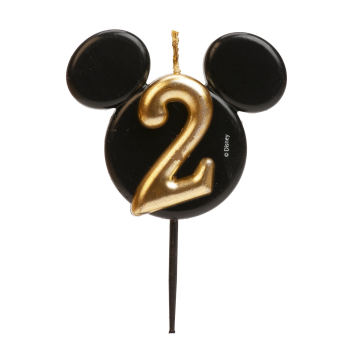 Preview: Zahlenkerze - 2 - Mickey Mouse Ohren