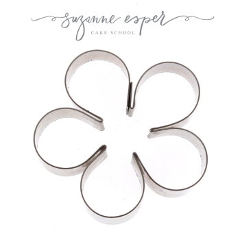 5 PETAL BLOSSOM professional stainless steel icing cutter