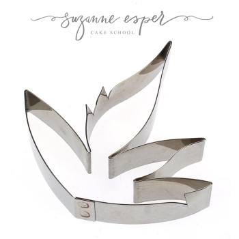 PEONY CALYX professional stainless steel icing cutter set