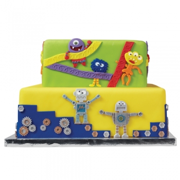 silicone Mold Robots and Monsters